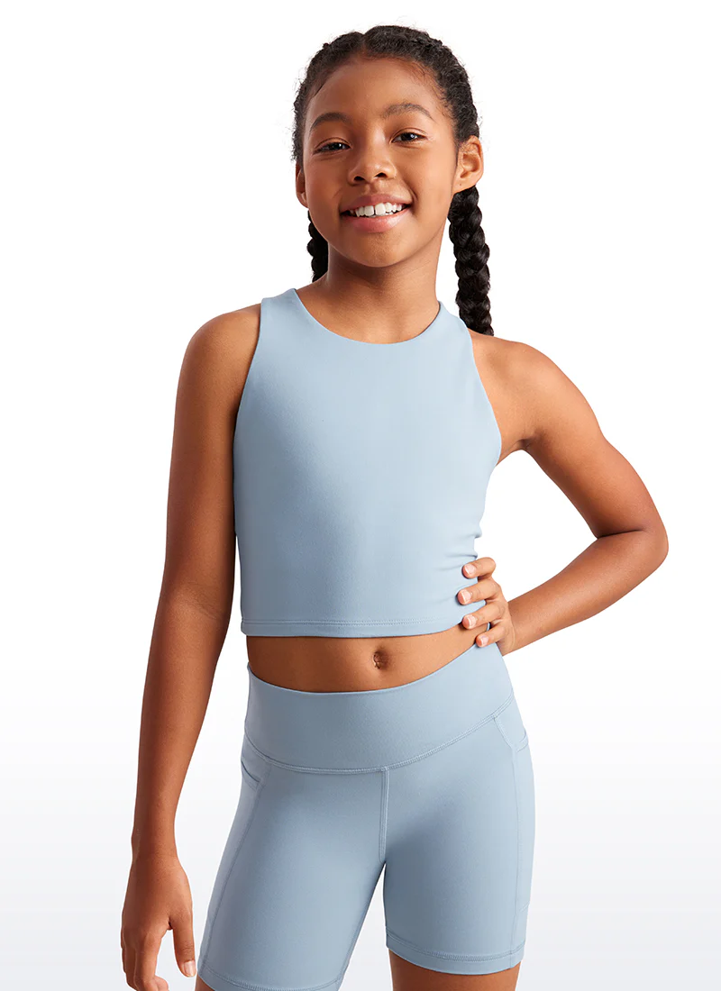 Butterluxe Girls Double Lined Racerback Tank Tops - Image 20