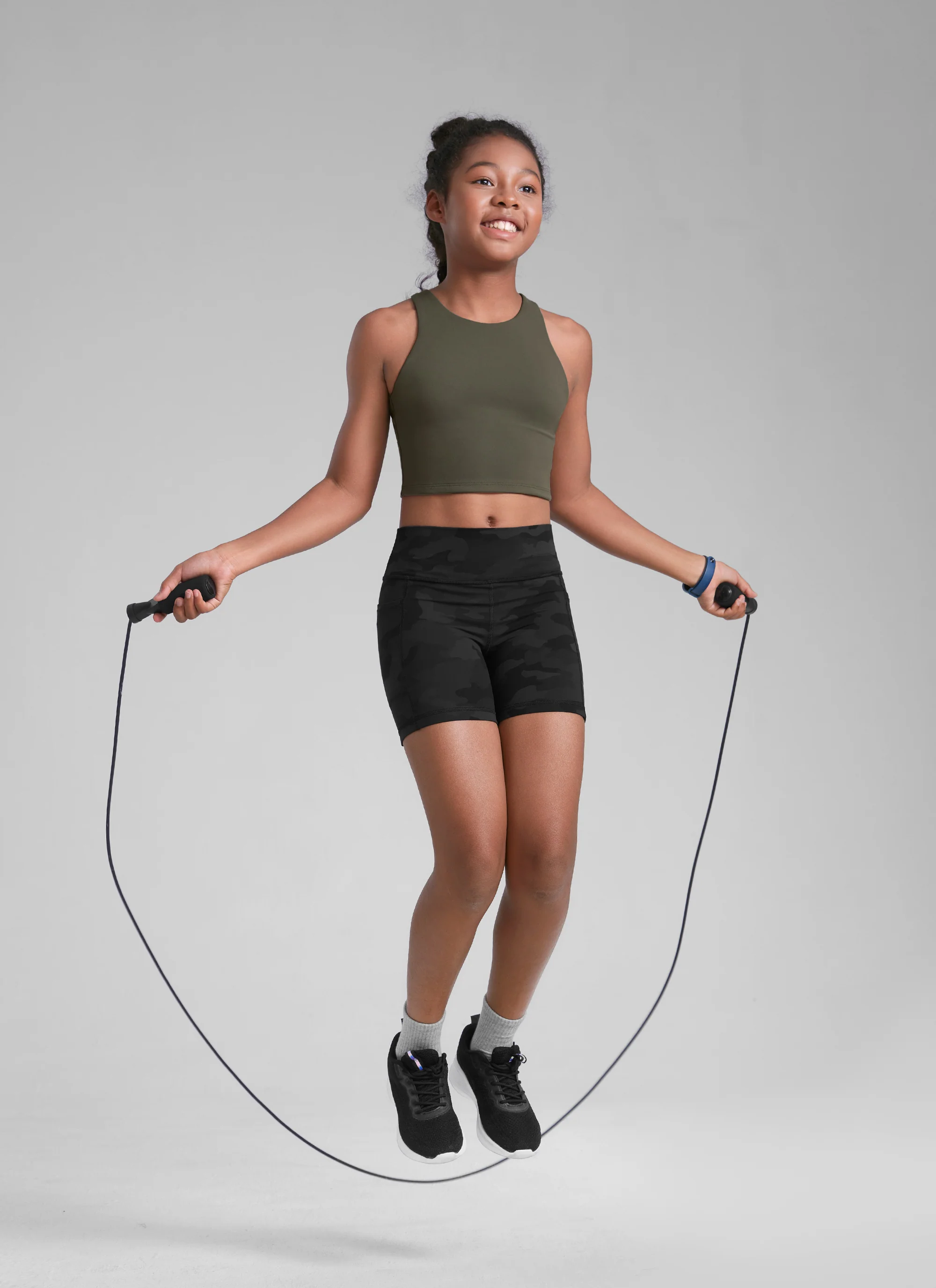 Butterluxe Girls Double Lined Racerback Tank Tops - Image 27