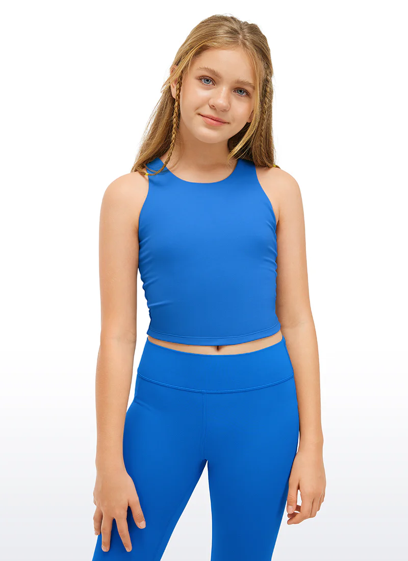 Butterluxe Girls Double Lined Racerback Tank Tops - Image 29