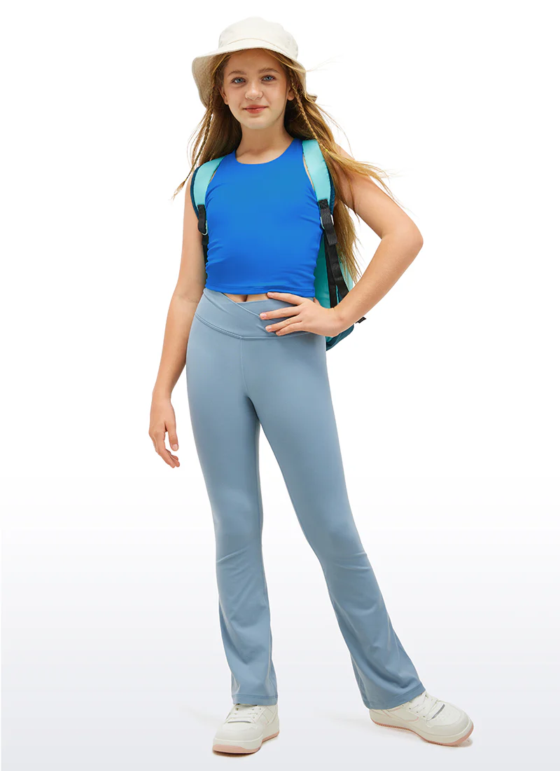 Butterluxe Girls Double Lined Racerback Tank Tops - Image 31