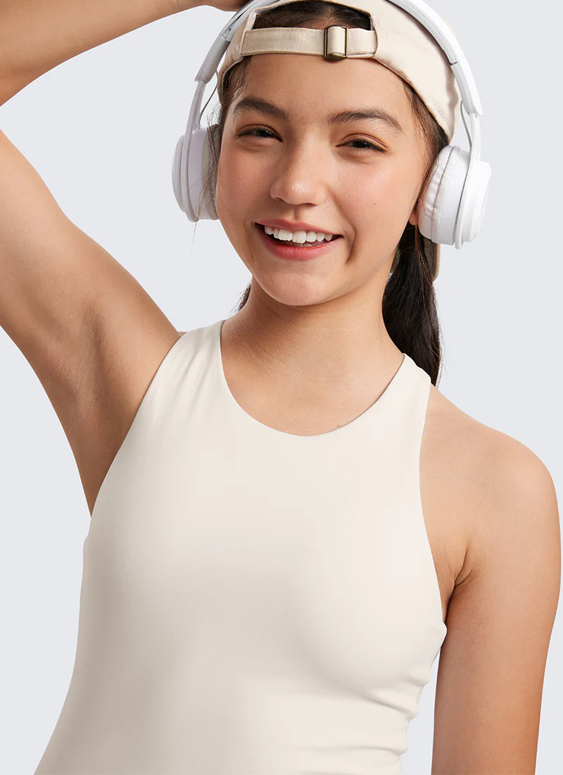 Butterluxe Girls Double Lined Racerback Tank Tops - Image 39