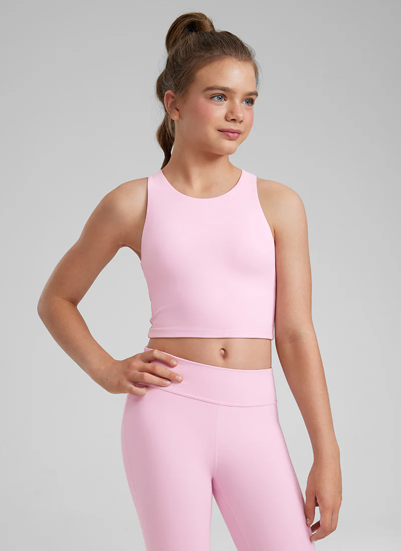 Butterluxe Girls Double Lined Racerback Tank Tops - Image 40