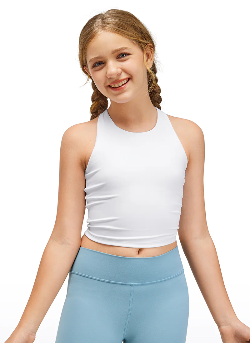 Butterluxe Girls Double Lined Racerback Tank Tops - Image 9
