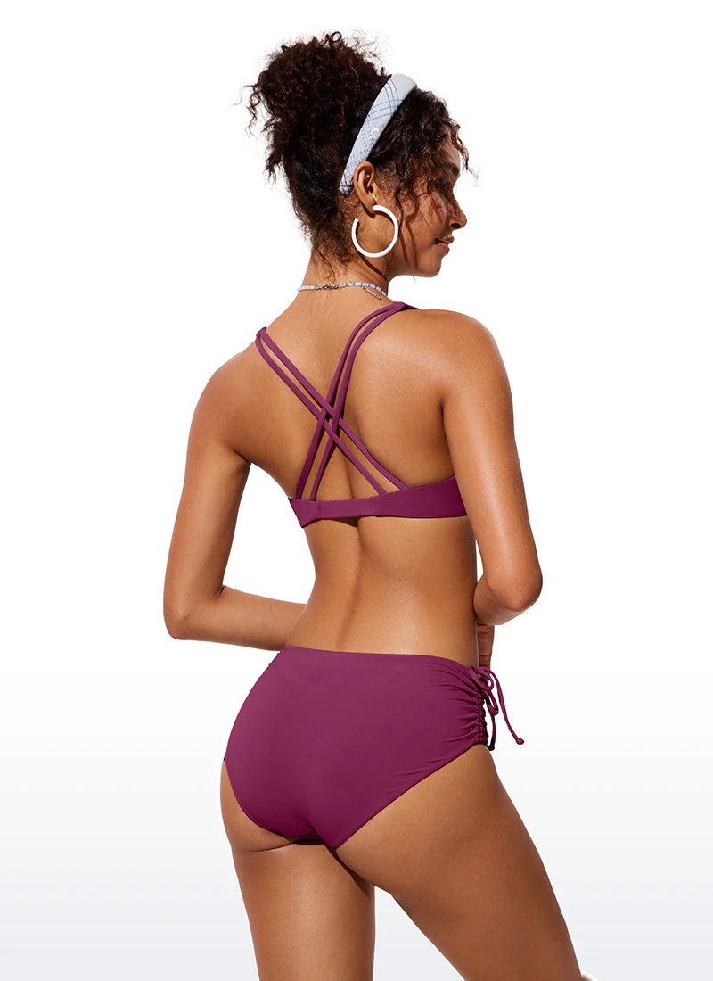 Sunshine Criss Cross Back Bikini Top - Image 13