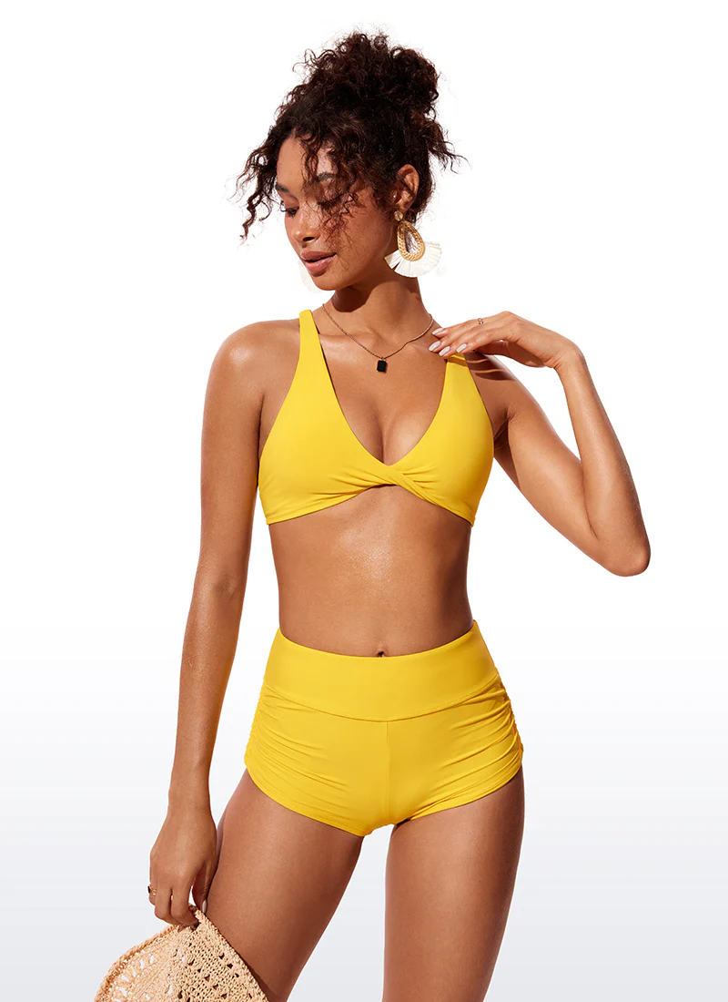 Sunshine Criss Cross Back Bikini Top - Image 19