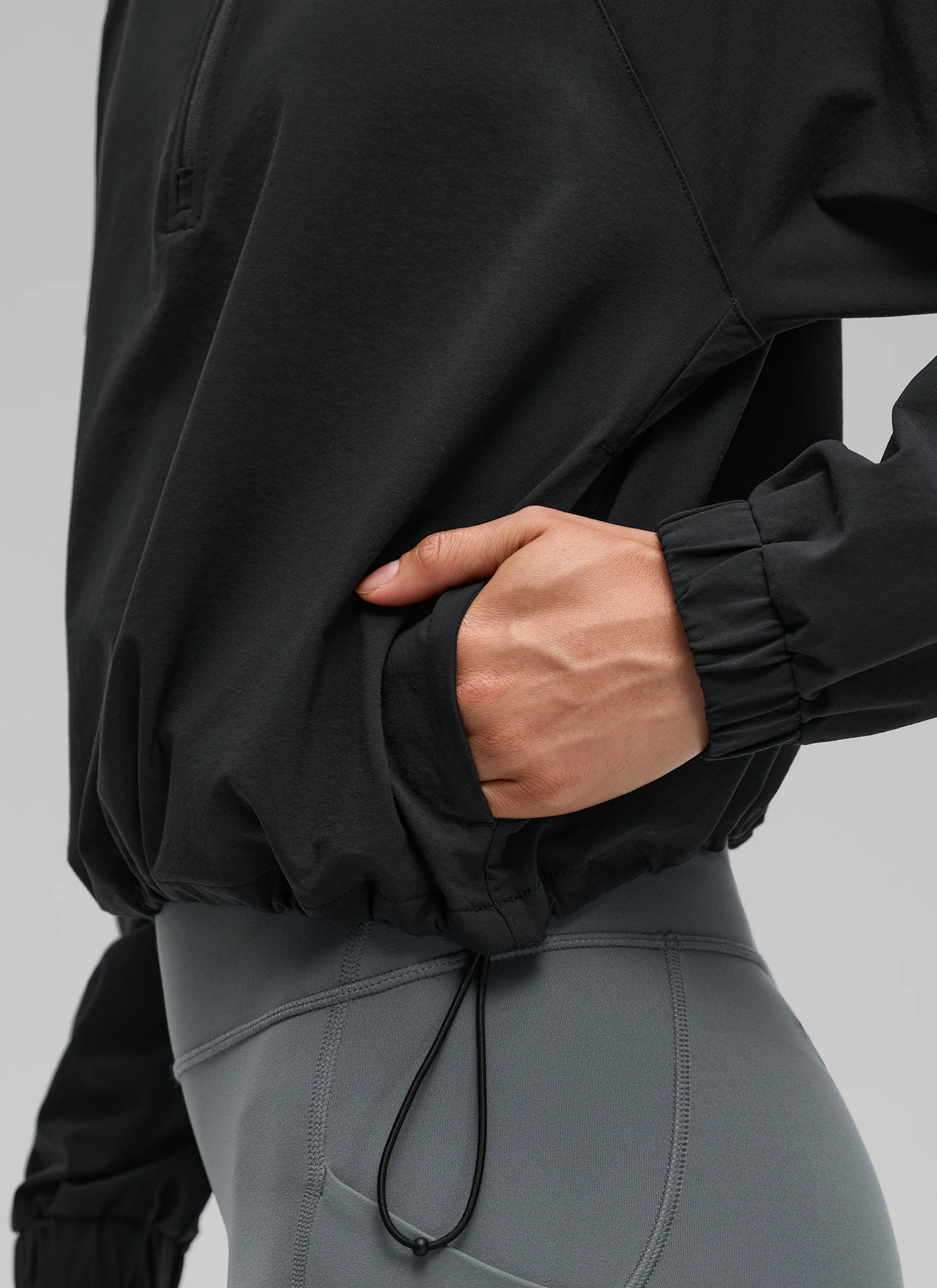 Half Zip Lightweight Pocket Long Sleeve - Image 16