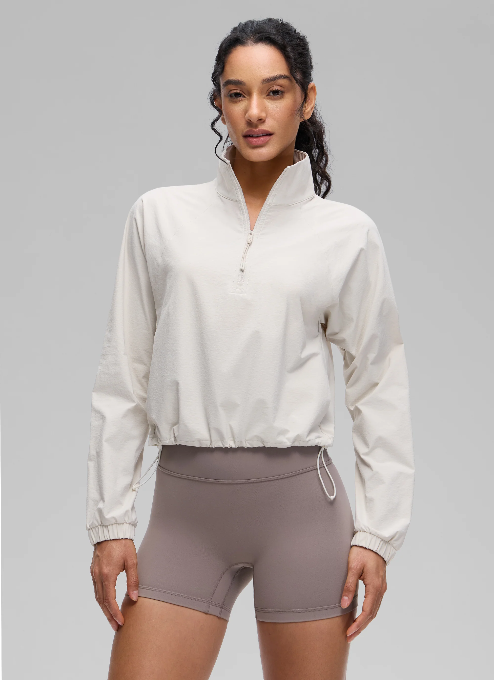 Half Zip Lightweight Pocket Long Sleeve - Image 5