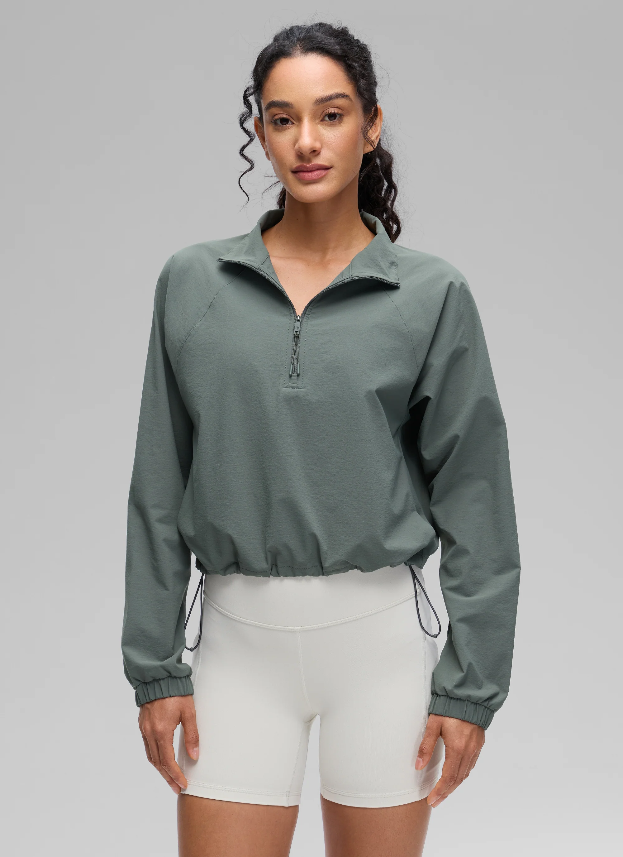 Half Zip Lightweight Pocket Long Sleeve - Image 9