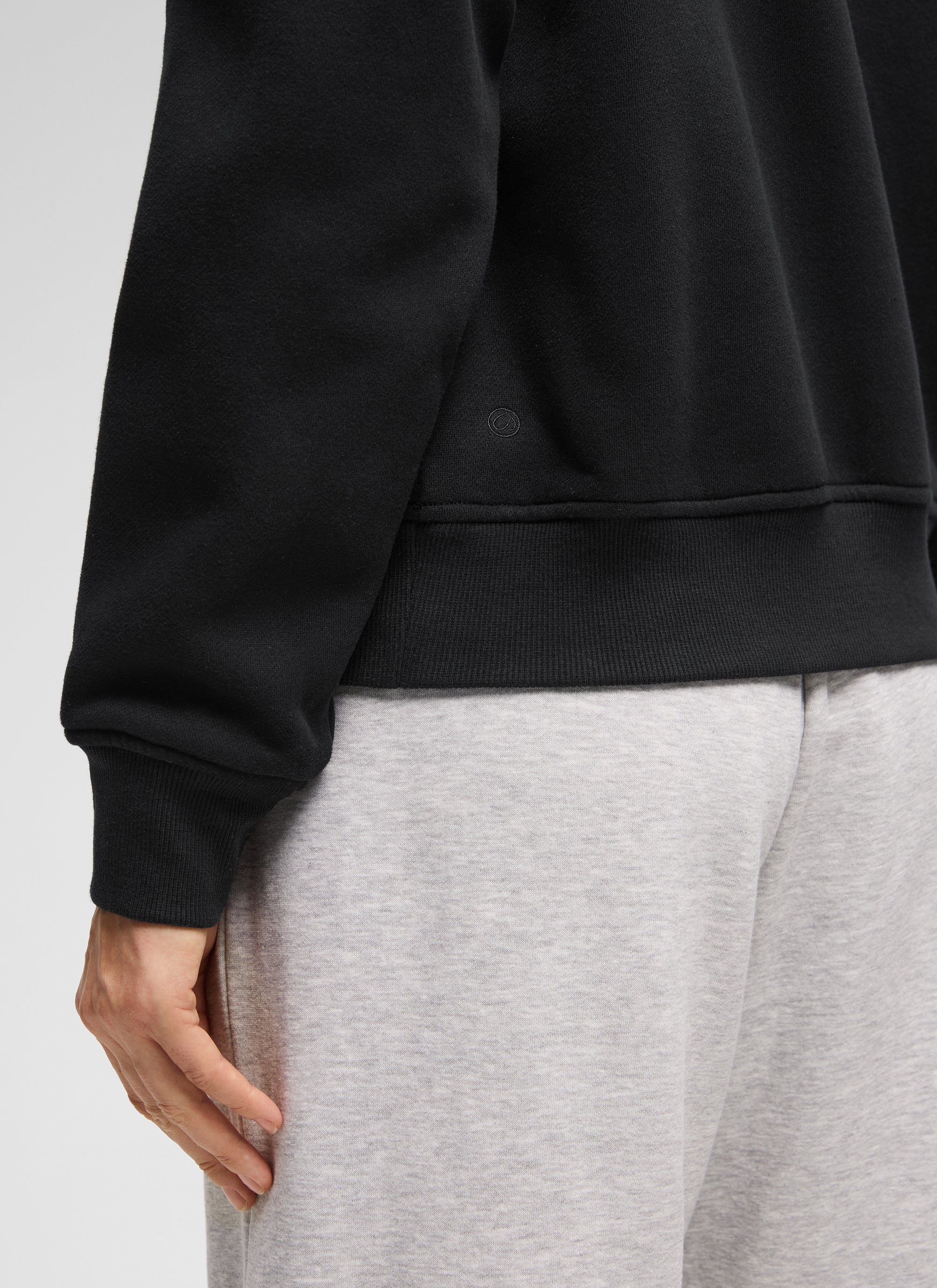 Fleece Lined Half Zip Funnel neck Sweatshirt - Image 17