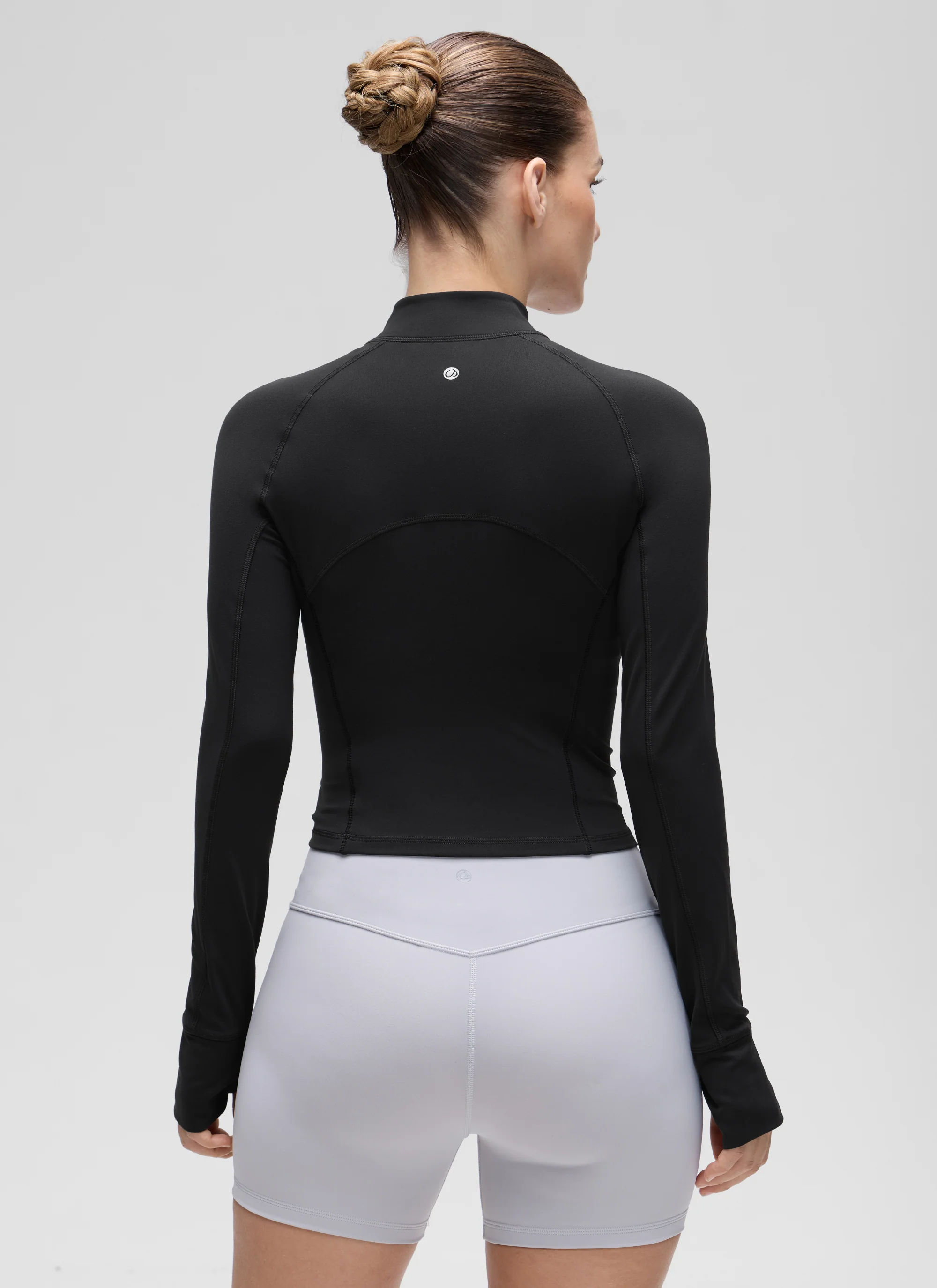 Butterluxe Half Zip Cropped Long Sleeve - Image 13