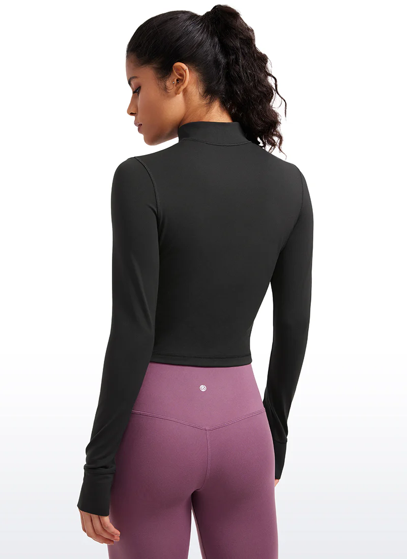 Butterluxe ThumbHole Cropped Jacket - Image 11