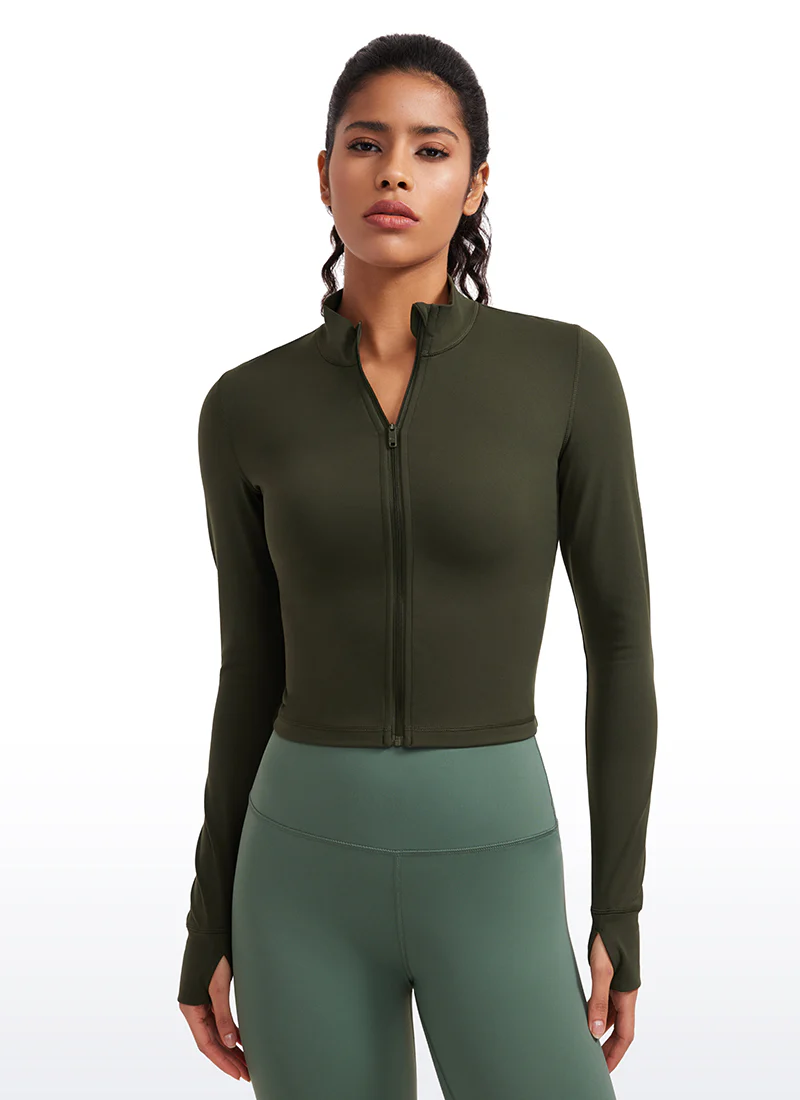 Butterluxe ThumbHole Cropped Jacket - Image 14