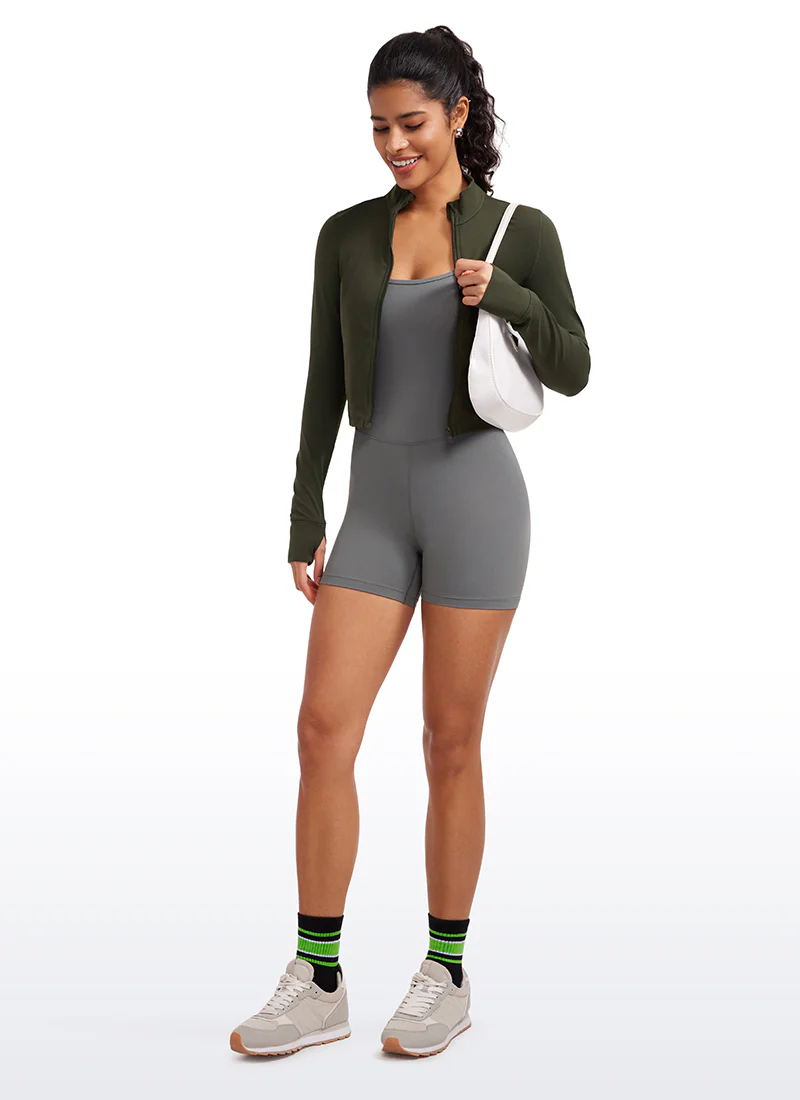 Butterluxe ThumbHole Cropped Jacket - Image 16