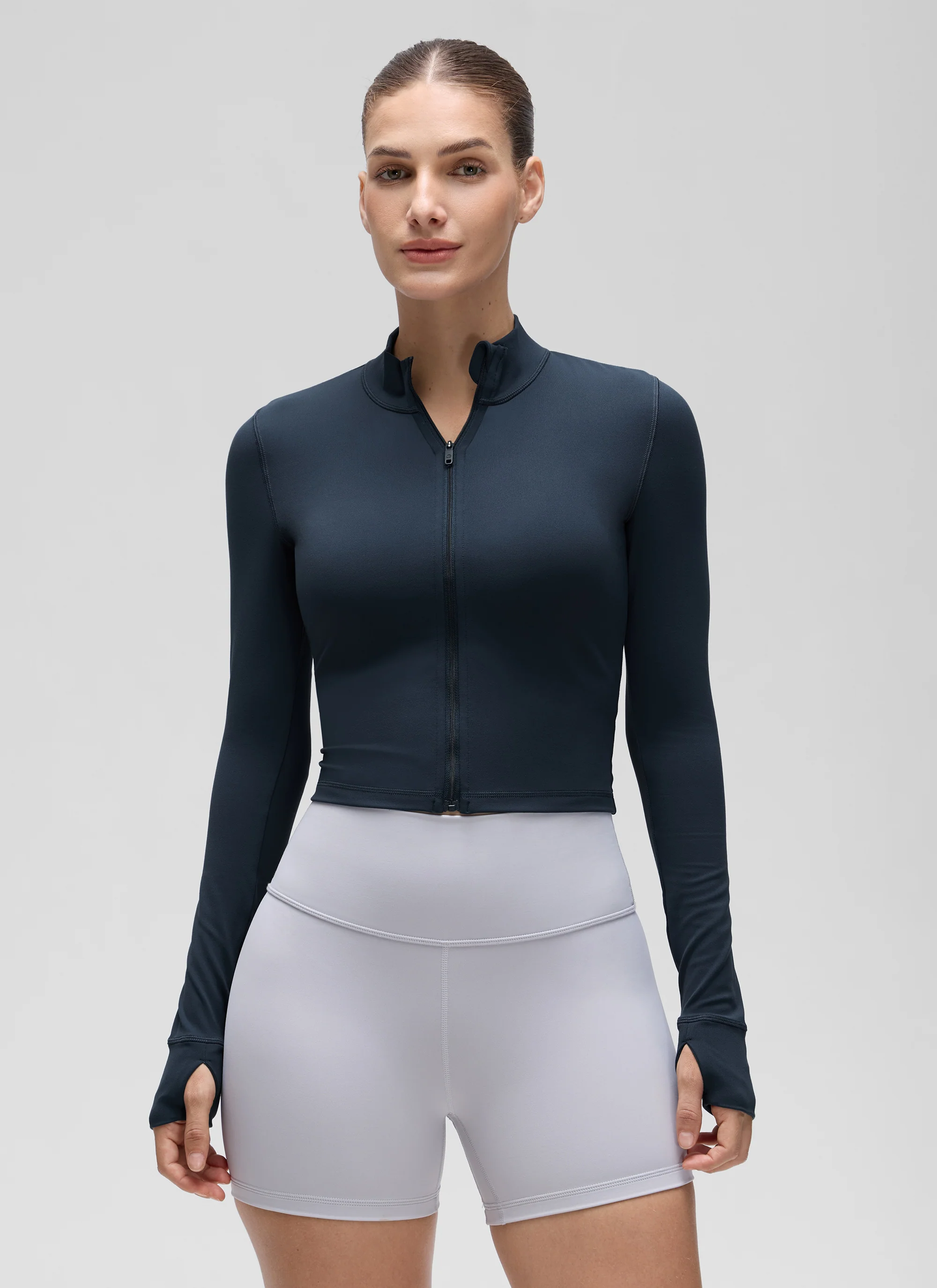 Butterluxe ThumbHole Cropped Jacket - Image 18