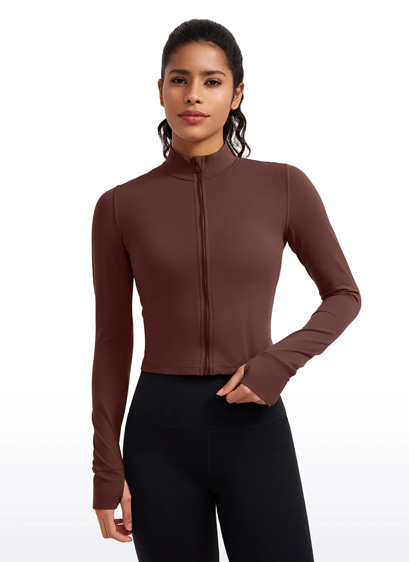 Butterluxe ThumbHole Cropped Jacket - Image 26