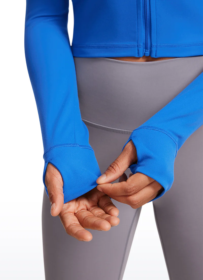 Butterluxe ThumbHole Cropped Jacket - Image 41