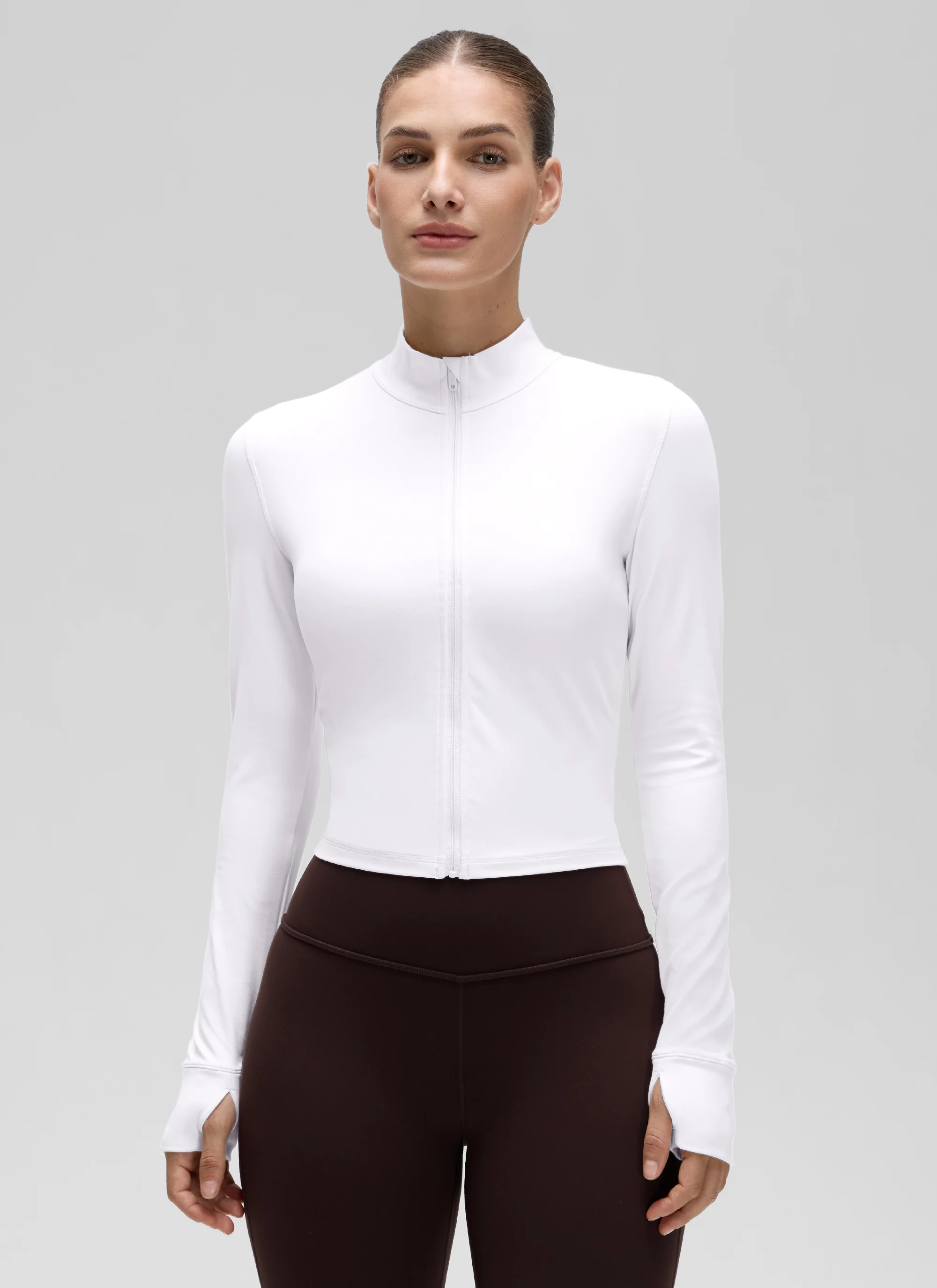 Butterluxe ThumbHole Cropped Jacket - Image 6