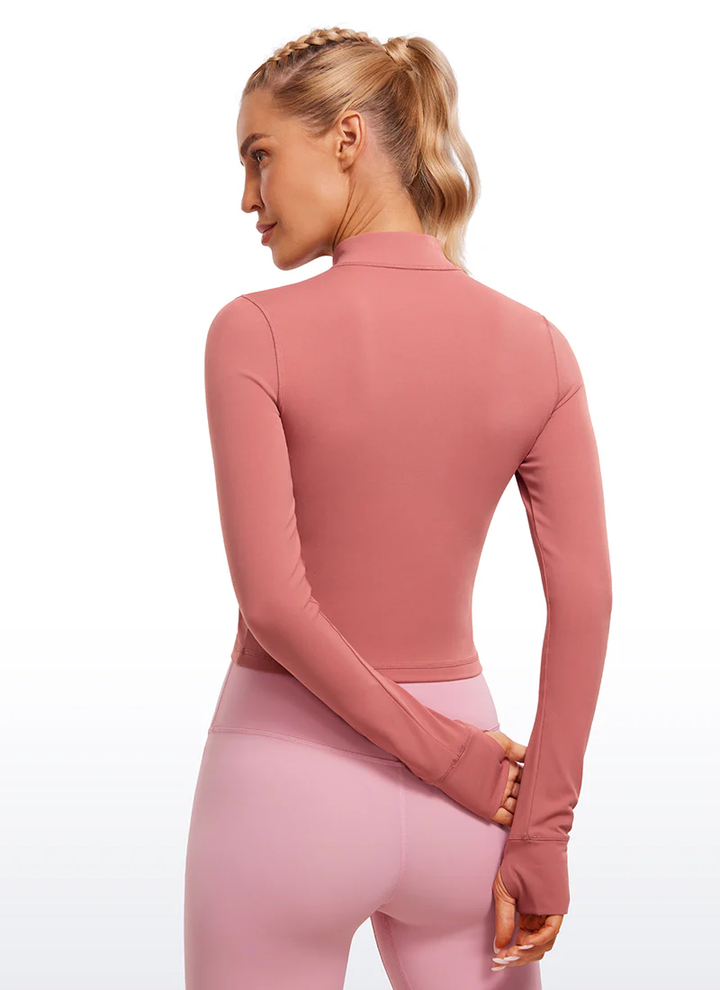 Butterluxe ThumbHole Cropped Jacket - Image 6