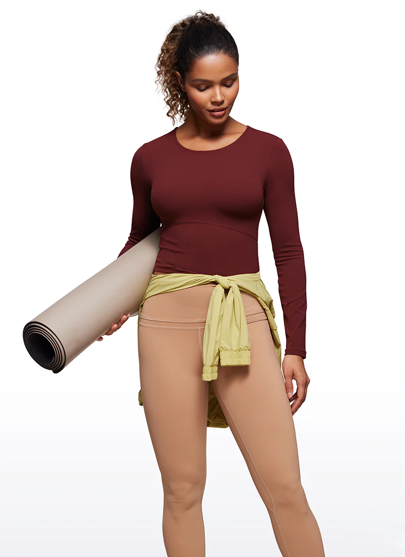 Butterluxe Front Seam Cropped Long Sleeve - Image 11