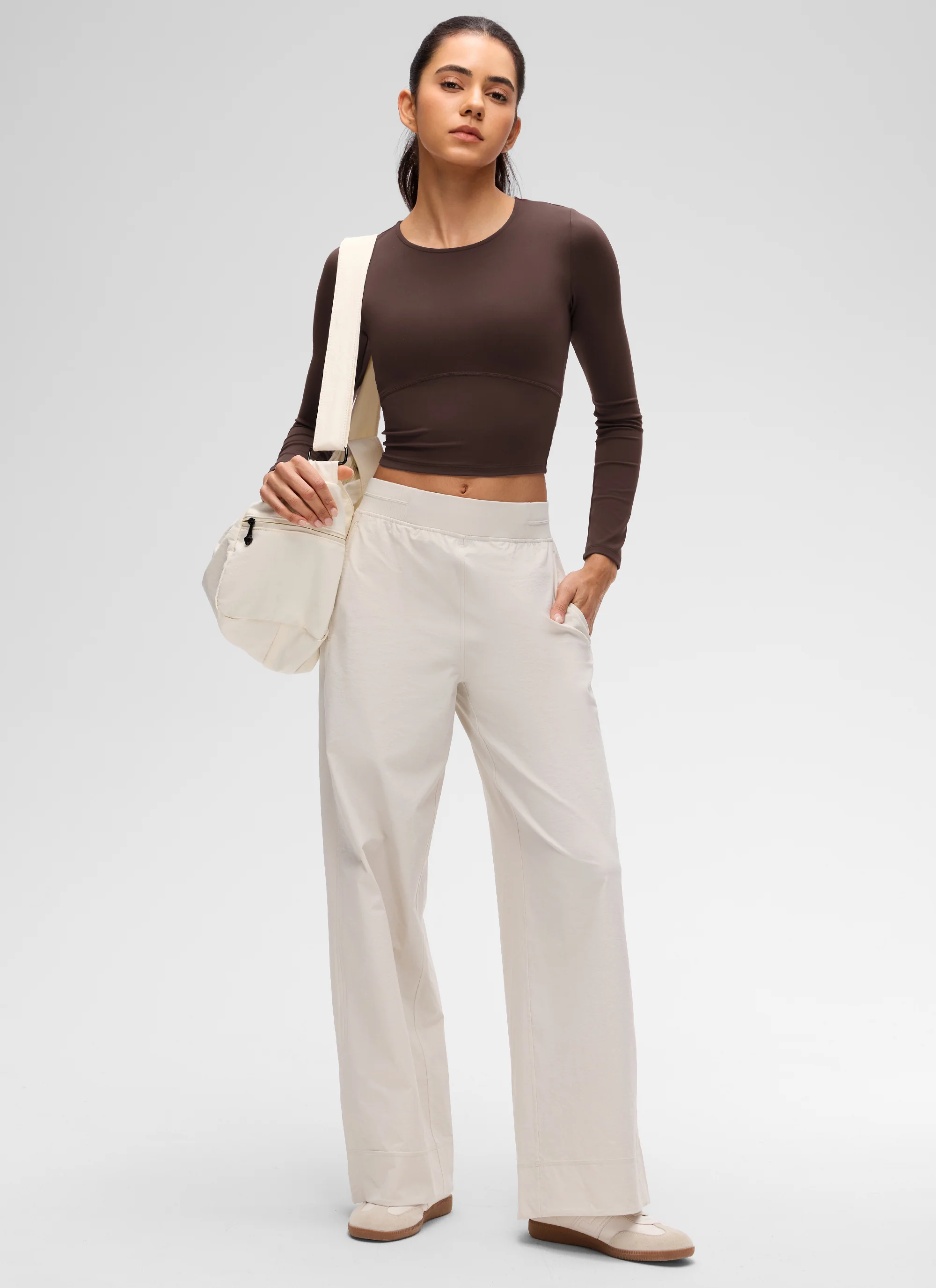 Butterluxe Front Seam Cropped Long Sleeve - Image 38