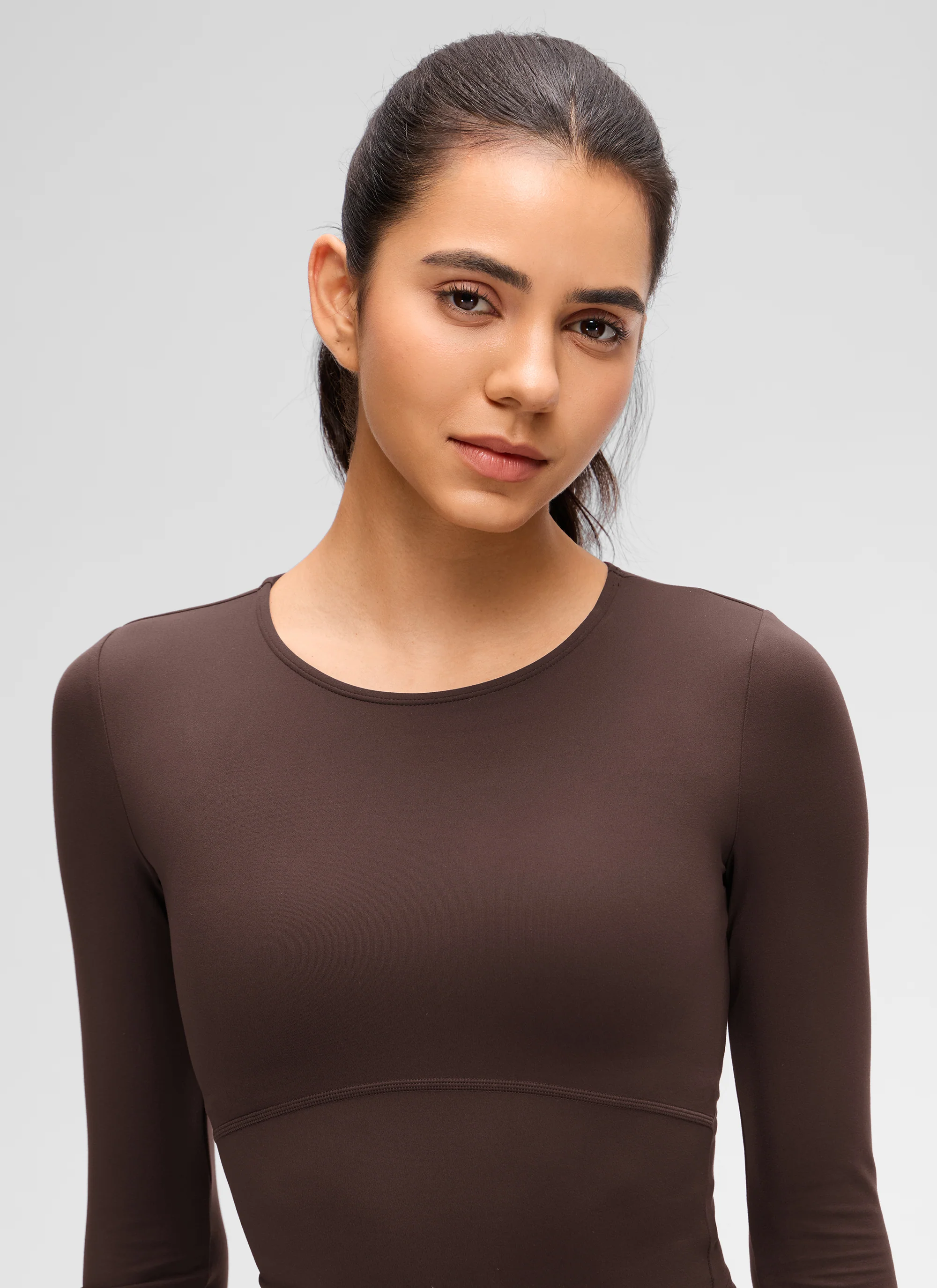 Butterluxe Front Seam Cropped Long Sleeve - Image 39