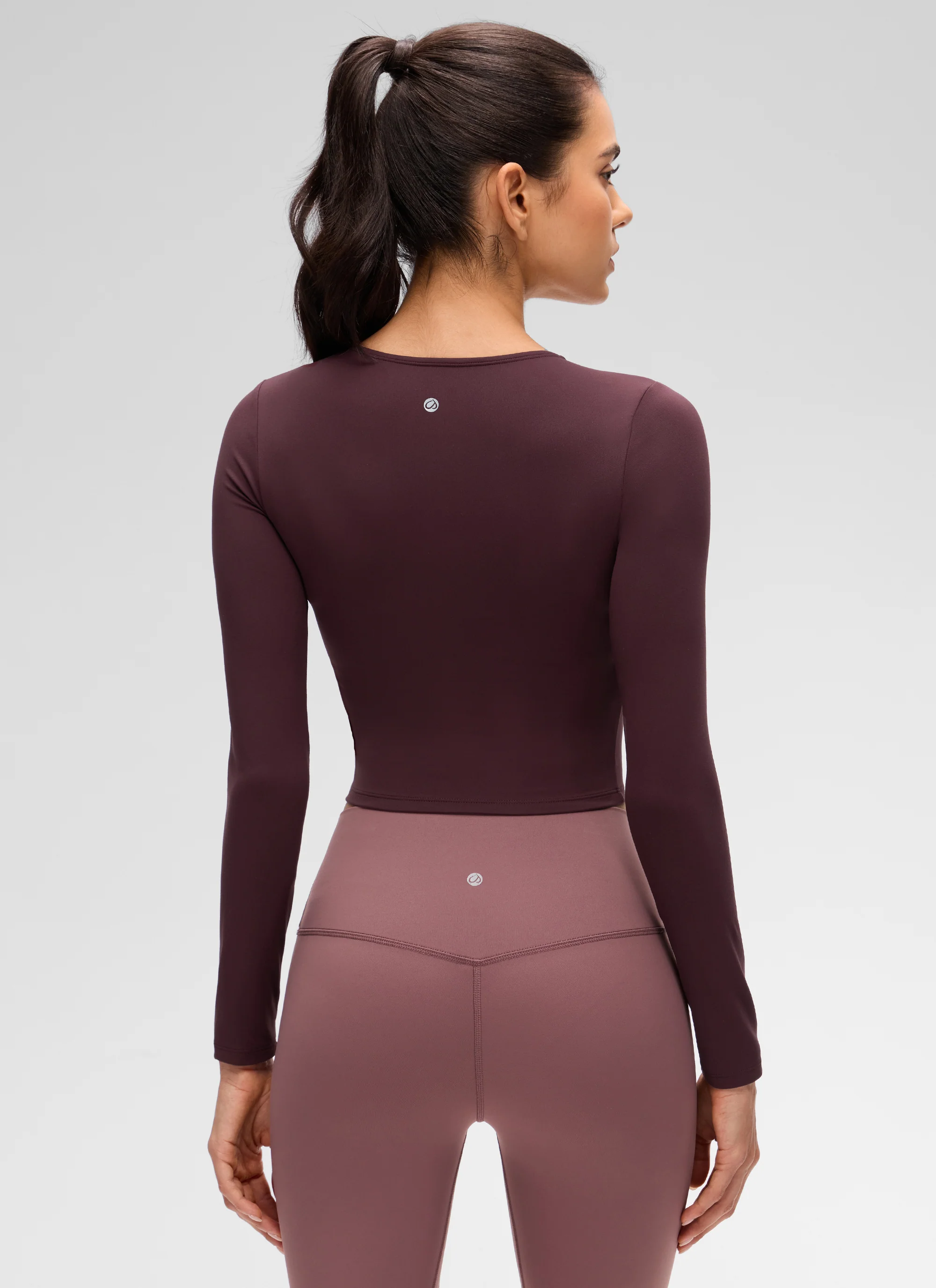 Butterluxe Front Seam Cropped Long Sleeve - Image 45