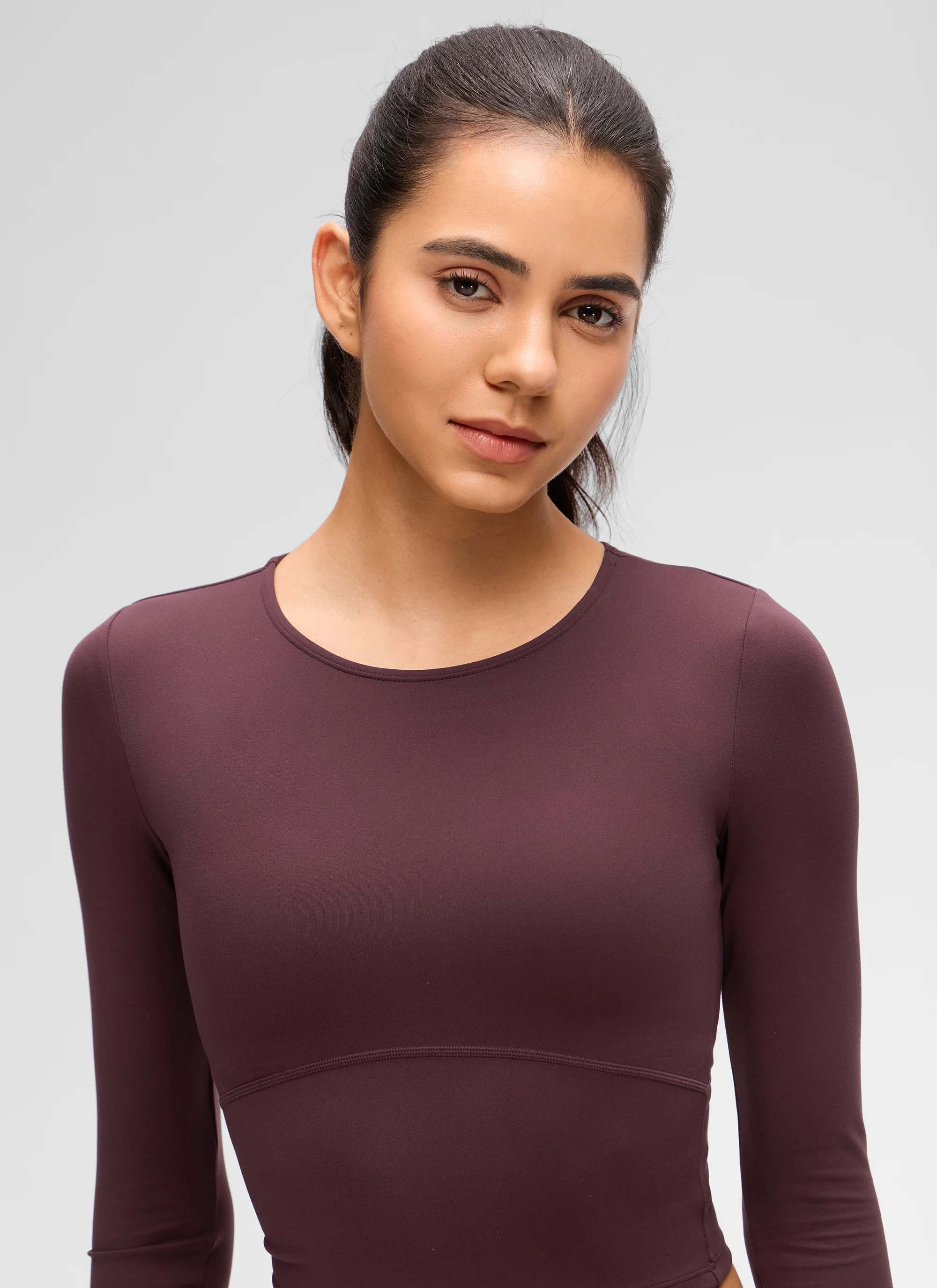 Butterluxe Front Seam Cropped Long Sleeve - Image 47