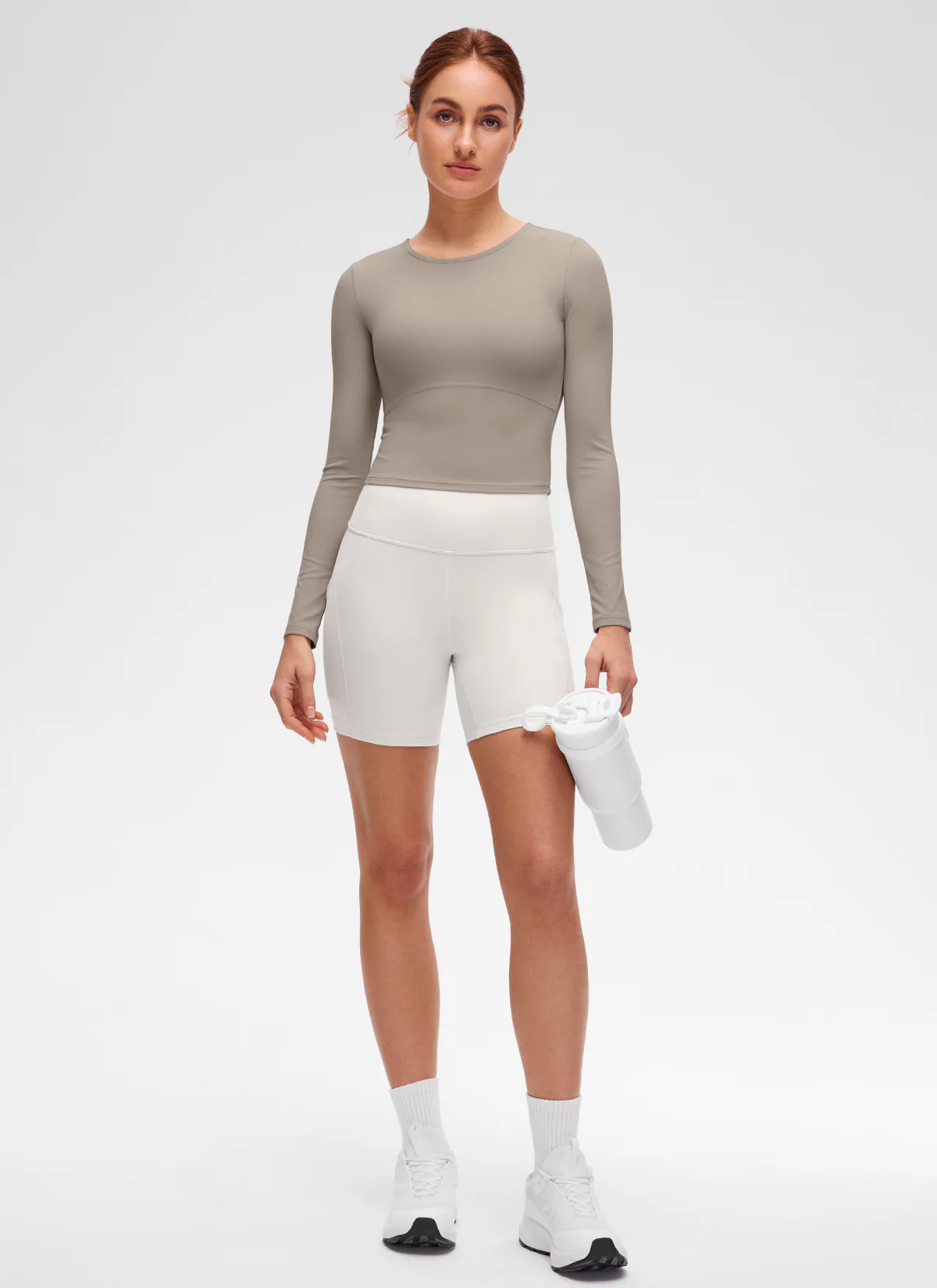 Butterluxe Front Seam Cropped Long Sleeve - Image 51