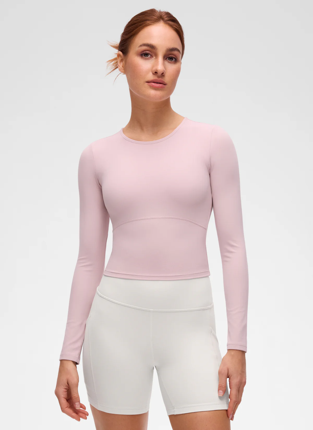 Butterluxe Front Seam Cropped Long Sleeve - Image 53
