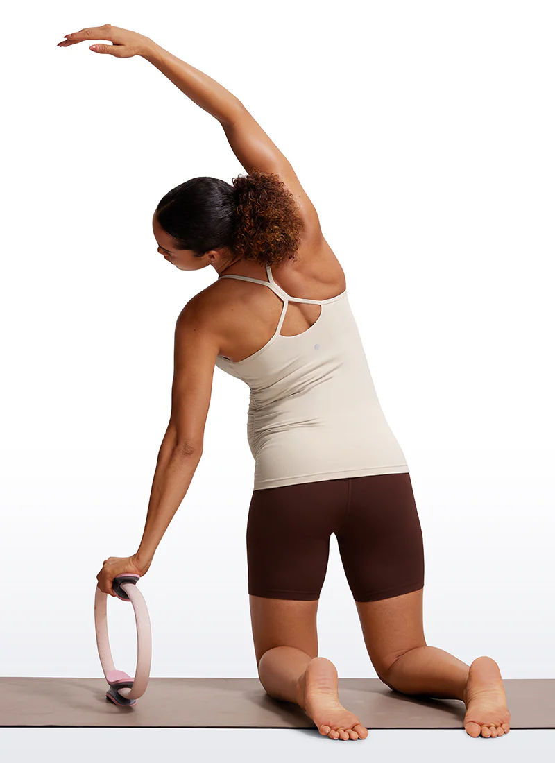 Butterluxe Ruche Sides Y Back Maternity Tank - Image 38