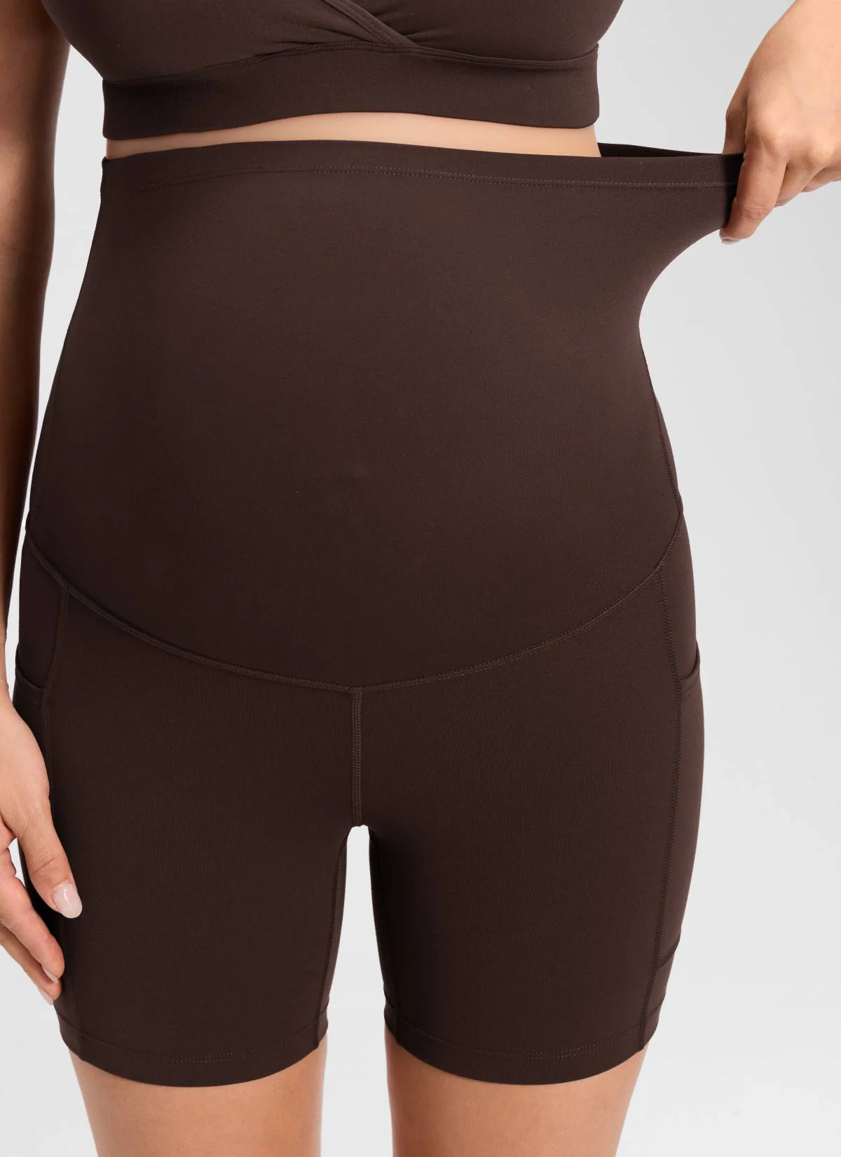 Butterluxe Maternity Pocket Shorts 5'' - Image 10