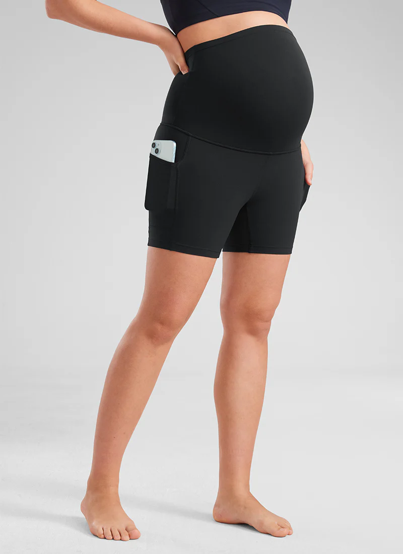 Butterluxe Maternity Pocket Shorts 5'' - Image 16