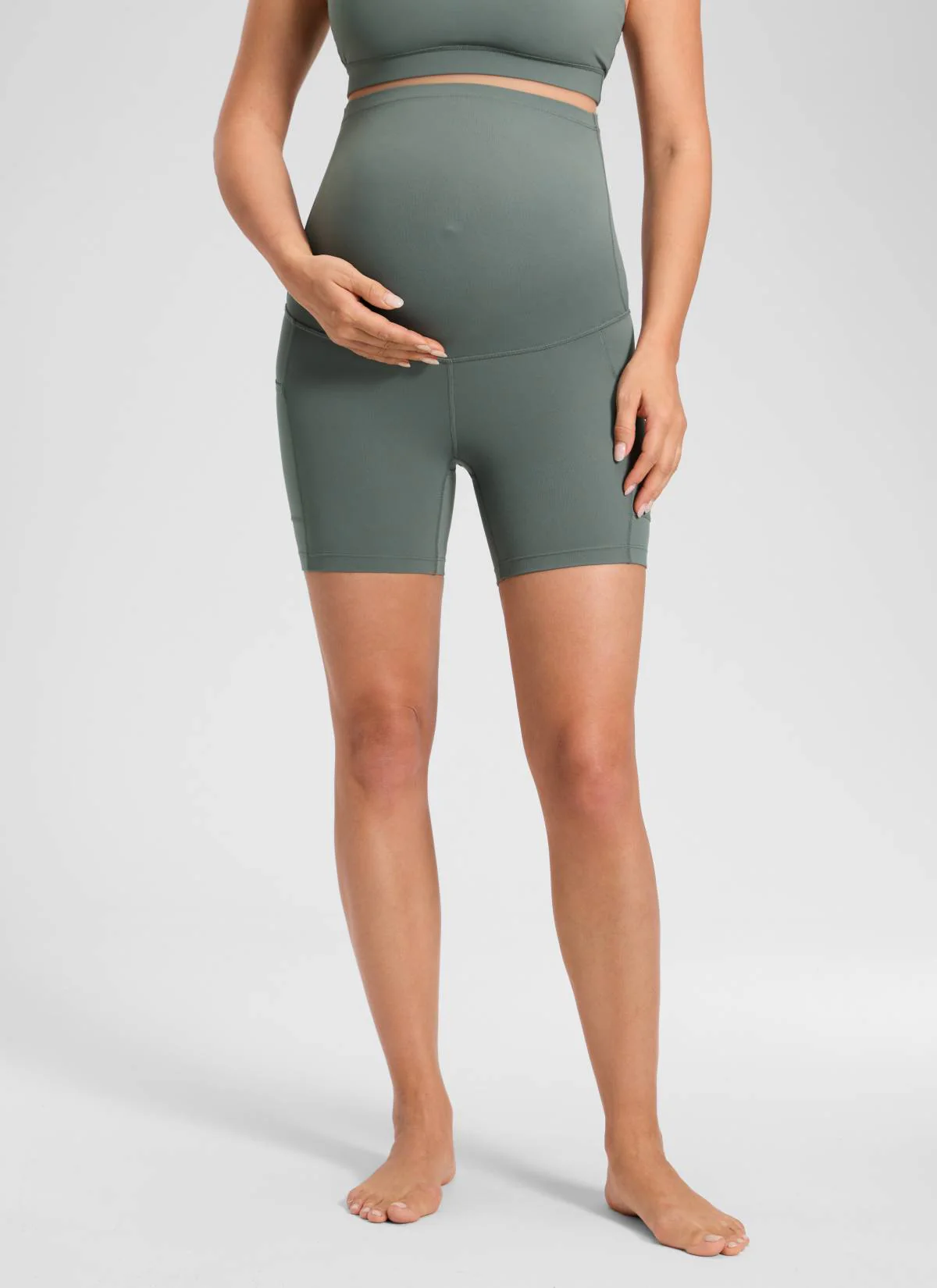 Butterluxe Maternity Pocket Shorts 5'' - Image 28