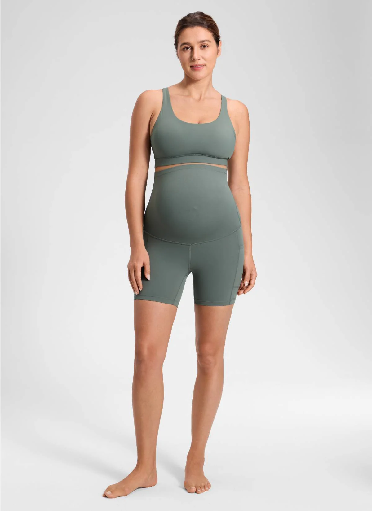 Butterluxe Maternity Pocket Shorts 5'' - Image 30