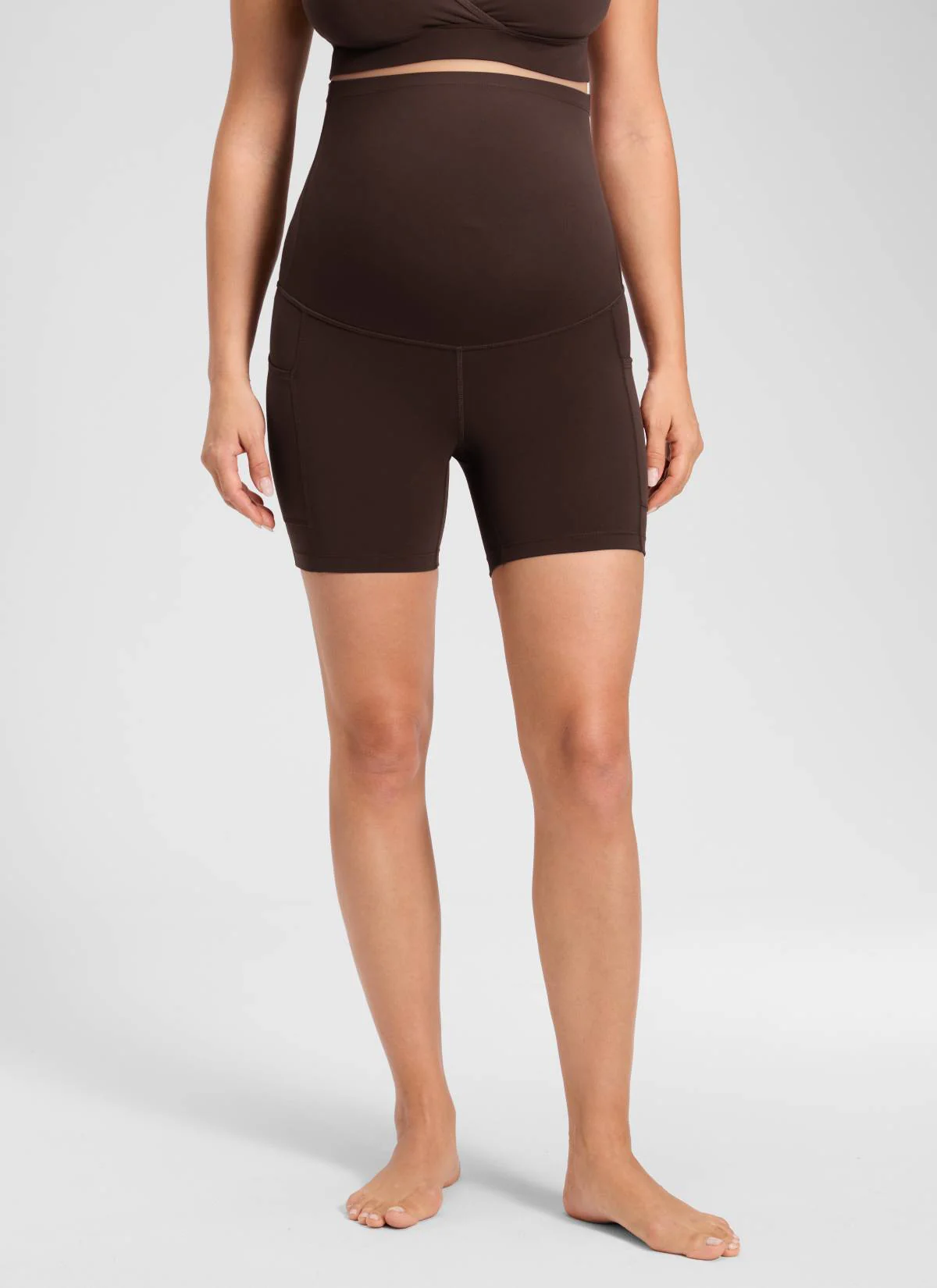 Butterluxe Maternity Pocket Shorts 5'' - Image 6